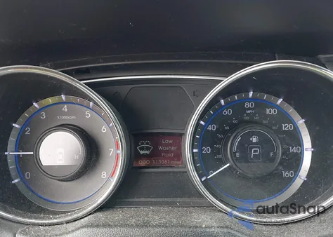 2014 Hyundai Sonata Gls z USA, uszkodzony, nr VIN 5NPEB4AC3EH822558